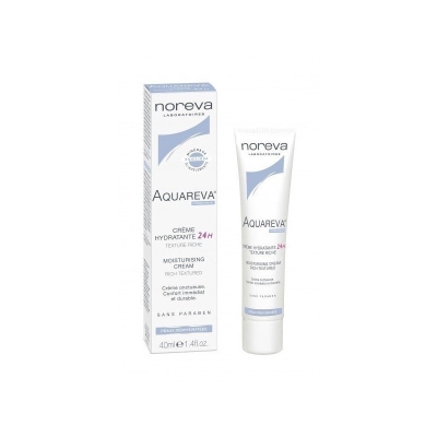 Noreva Aquareva Crème Hydratante Riche 24H | DERMO