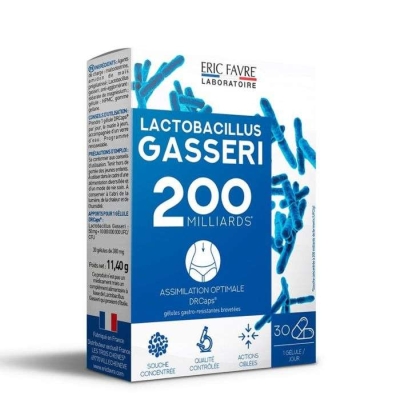 Eric Favre Lactobacillus Gasseri 30 Gélules | DERMO