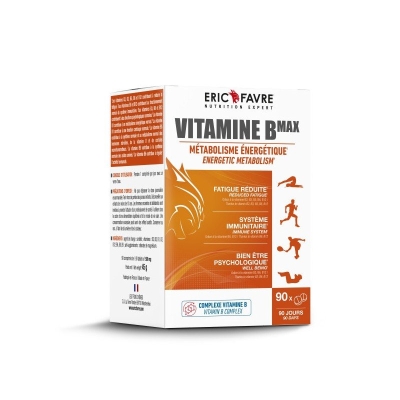 Eric Favre Vitamine B Max 90 Comprimés | DERMO