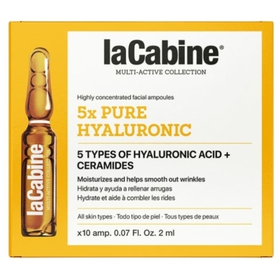 Ampoules 5x Pure Hyaluronic 2ml - LaCabine | DERMO