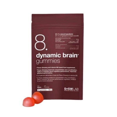 S+SWLAB 8 Dynamic Bran Gummies Goût Pomme | DERMO