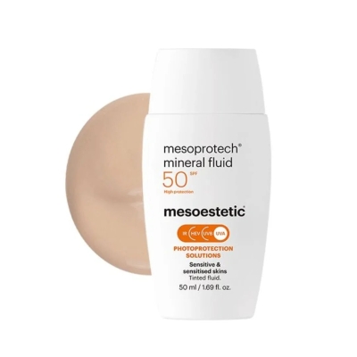 Mesoprotech Mineral Fluide Teinté SPF50+ | DERMO