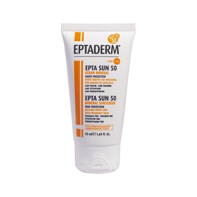 Epta Sun Écran Minéral Teinté SPF50+ - Eptaderm