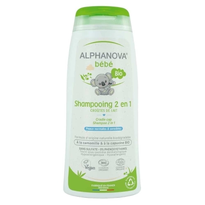 Alphanova Bébé Shampoing 2en1 Bio 200ml | DERMO