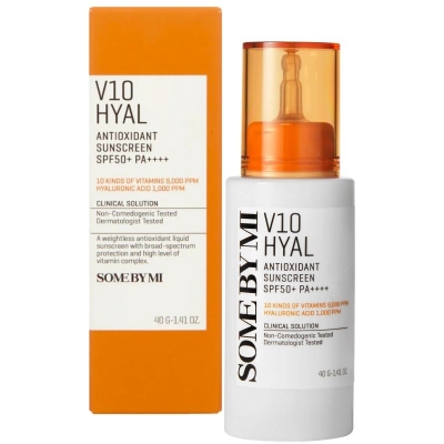 SOME BY MI Crème Solaire V10 HYAL SPF50+ 40ML | DERMO