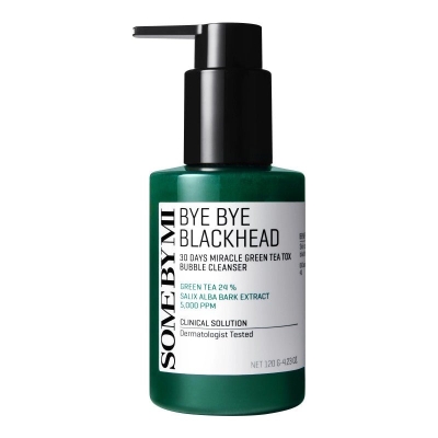 SOME BY MI Bye Bye Blackhead Green Tea Tox Bubble Cleanser