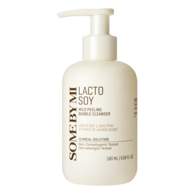 SOME BY MI Lacto Soy Mild Peeling Bubble Cleanser | DERMO