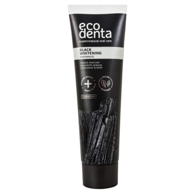 EcoDenta Dentifrice Blanchissant Charbon Actif | DERMO