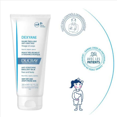 DUCRAY - Dexyane baume emollient anti grattage 200 ml