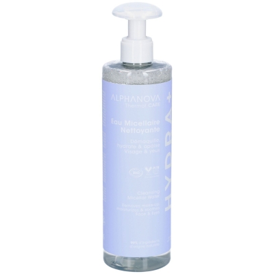 Alphanova HYDRA+ Eau Micellaire Nettoyante | DERMO