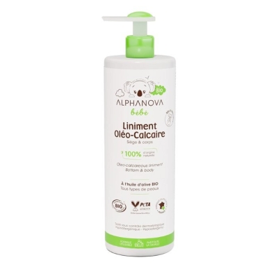 Alphanova Liniment Oléo-Calcaire Bio 400ml | DERMO