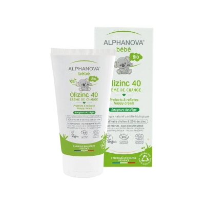 Alphanova OLIZINC 40 Crème de Change Bébé | DERMO