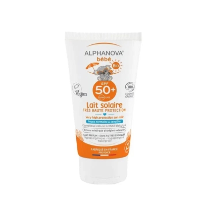 Alphanova Lait Solaire Bébé Bio SPF 50+ | DERMO