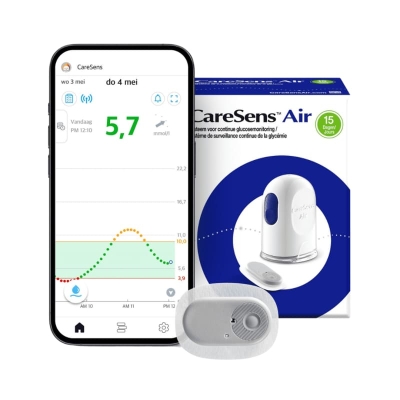 Capteur CareSens Air Glucose 15 Jours | DERMO