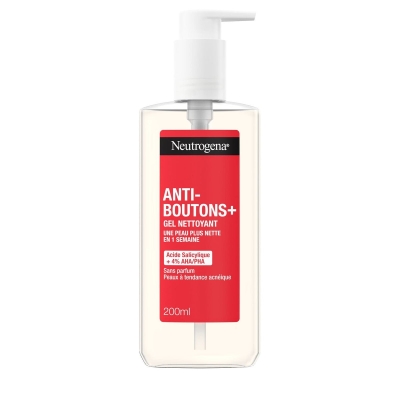 Neutrogena Anti-Boutons+ Gel Nettoyant | DERMO