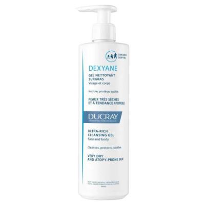 DUCRAY - Dexyane gel nettoyant surgras 400 ml | DERMO