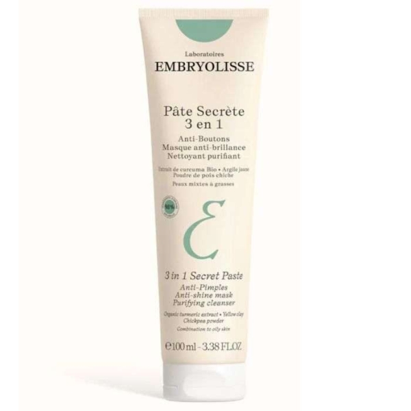 Embryolisse Pâte Secrète 3 en 1 - Soin Multi-Action Anti-Imperfections 100ml