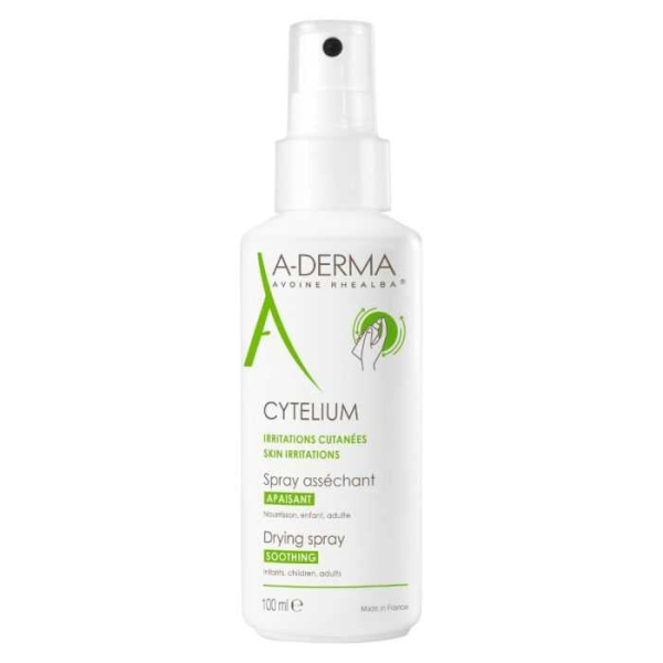A-DERMA - Cytelium irritations cutanees spray assechant 100 ml