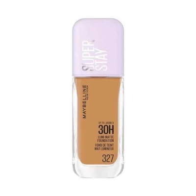 Maybelline Fond de Teint Superstay Lumi Matte 327 | DERMO