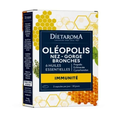 Dietaroma Oléopolis Immunité Bio 60 Capsules | DERMO