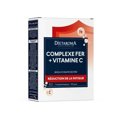 Complexe Fer + Vitamine C - Diétaroma | DERMO