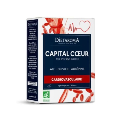 Dietaroma Capital Cœur, complément en gélules | DERMO