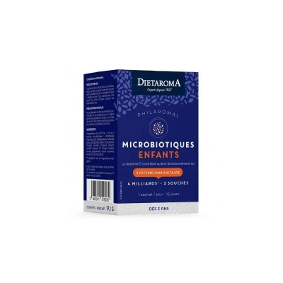 Dietaroma Probiotiques Enfants 15 Sachets | DERMO