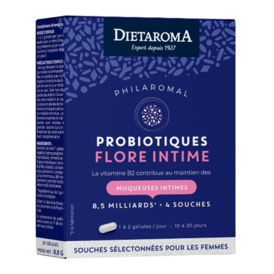 Dietaroma Philaromal Flore Intime, 20 gélules | DERMO