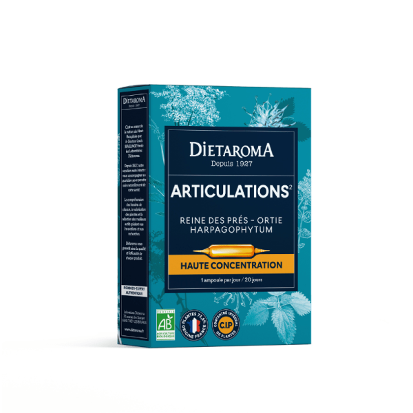 Dietaroma Complexe Articulations Bio - 20 Ampoules