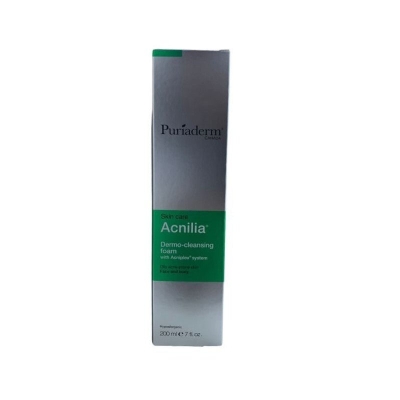 Puriaderm Acnilia Mousse Nettoyante 200ml