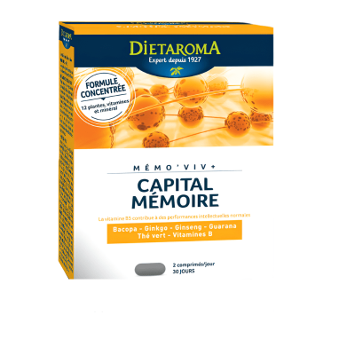 Mémo Viv Capital Cérébral - Diétaroma | DERMO