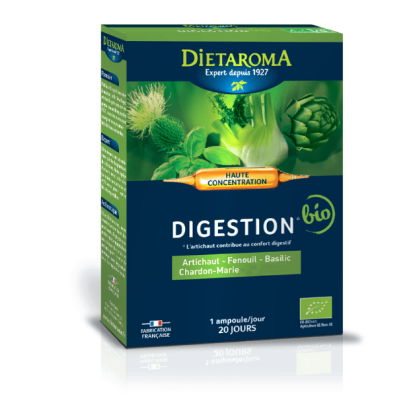 Dietaroma Digestion Bio - 20 Ampoules de 10ml