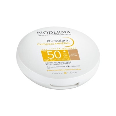 Bioderma Photoderm Compact Minéral Teinté Doré | DERMO