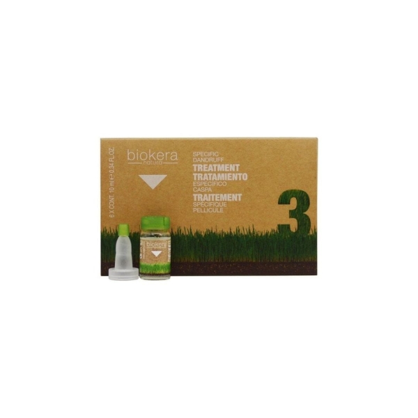 Biokera Traitement Anti-Pelliculaire Intensif 6 Ampoules 10ml