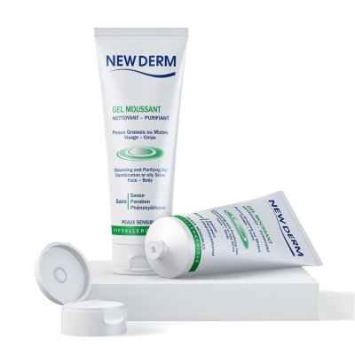 New Derm Gel Moussant Purifiant 250ml | DERMO