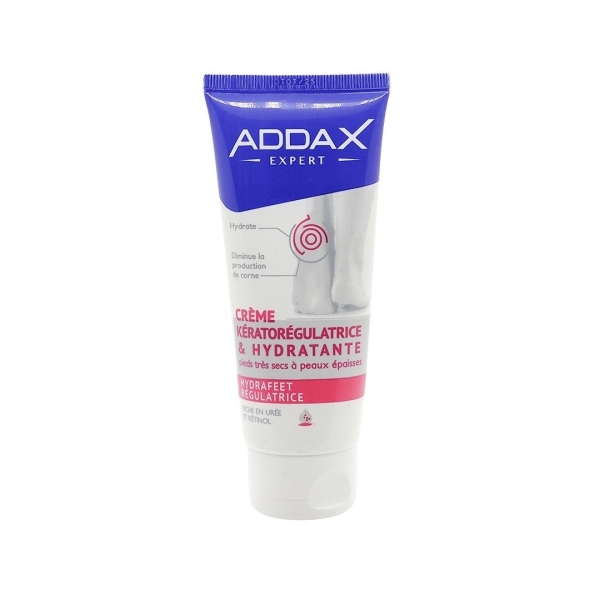 Addax Hydrafeet Crème Kératorégulatrice et Hydratante Pieds 100ml