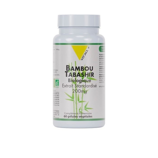 VITALL+ Bambou Tabashir Bio 200mg - 60 Gélules