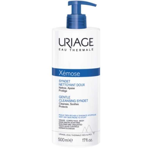 URIAGE - Xemose syndet nettoyant doux 500ml peaux très sèches