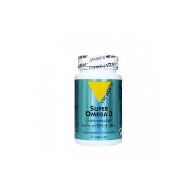 Vitall+ Super Oméga 3 1000mg | DERMO