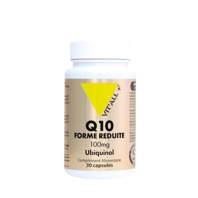 VITALL+ Q10 Réduit 100mg Ubiquinol - 30 capsules