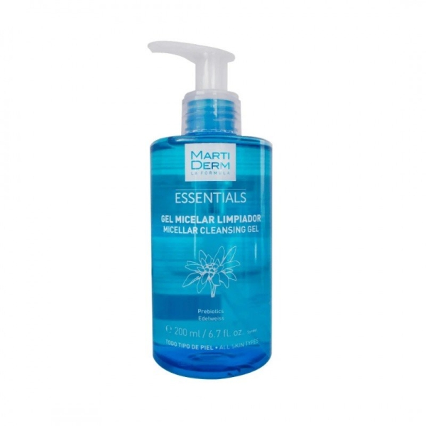 MartiDerm Essentials Gel Micellaire Nettoyant - 200ml