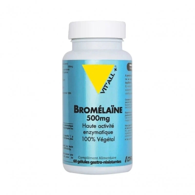 Vitall+ Bromélaïne 500mg - 60 Gélules | DERMO