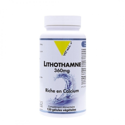 VITALL+ Lithothamne Calcium 360mg, 120 gélules | DERMO