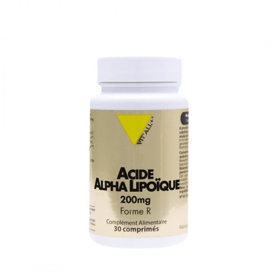 VITALL+ Acide Alpha Lipoïque 200mg | DERMO