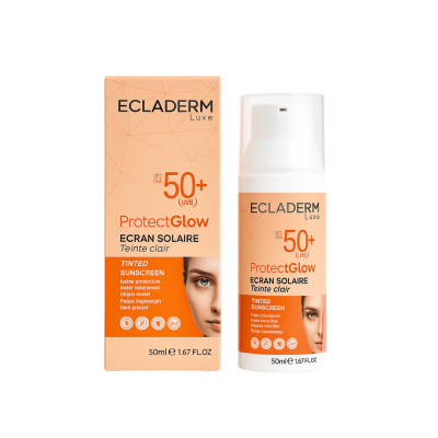 Ecladerm Luxe Écran Solaire Teinté SPF50 Clair 50ml | DERMO