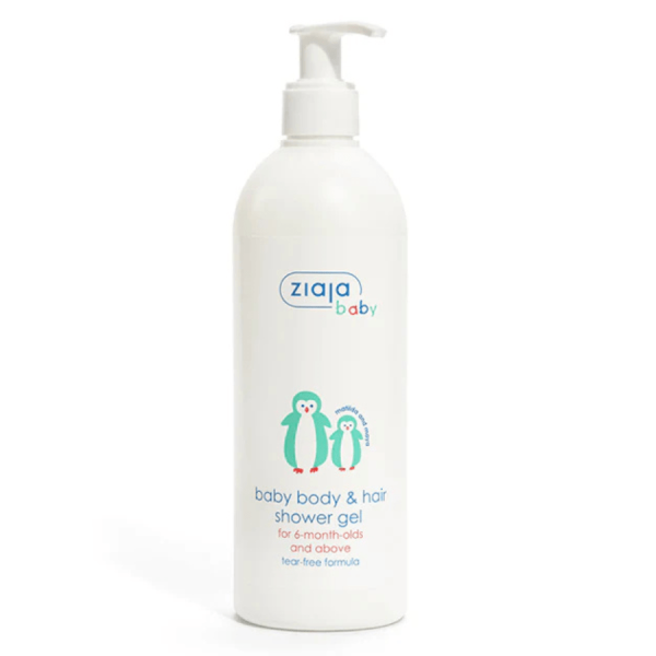 Ziaja  Bébé Gel Douche Corps et Cheveux - 400 ml