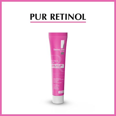 DermaDoc Crème Anti-Âge Rétinol Pur | DERMO