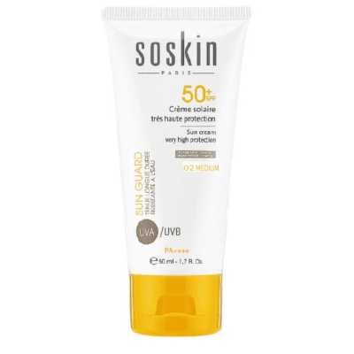 Soskin Écran Solaire Teinté SPF50 Medium | DERMO