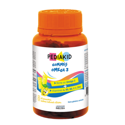 PediaKid Gommes Oméga 3 pour Enfants | DERMO