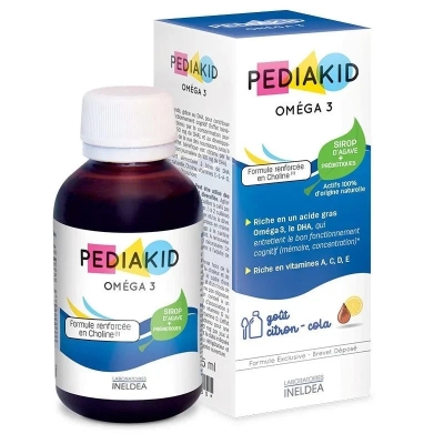 PEDIAKID OMÉGA 3 Sirop 125ml | DERMO